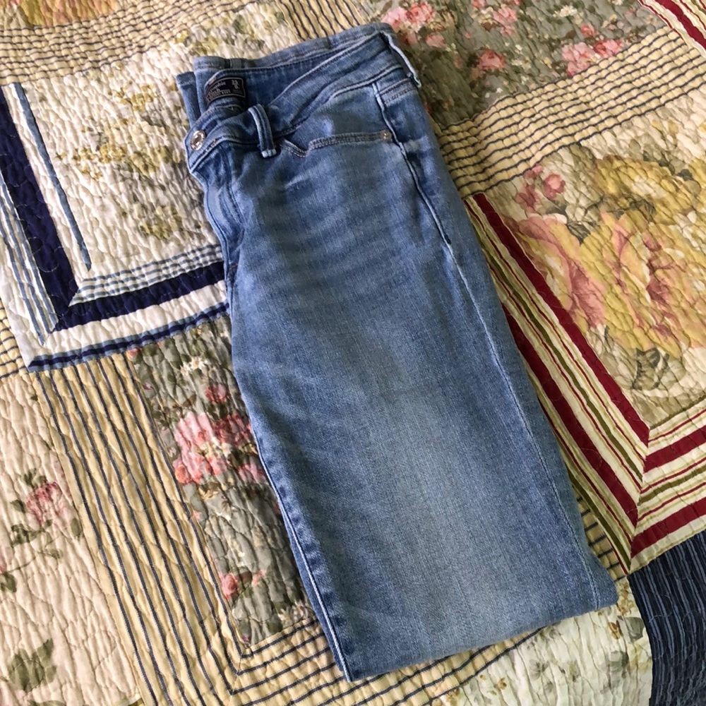 A&F bootcut jeans